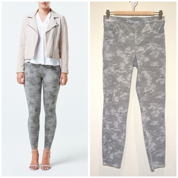 SPANX Jean-ish Ankle Camo Leggings - Picture 1 of 14